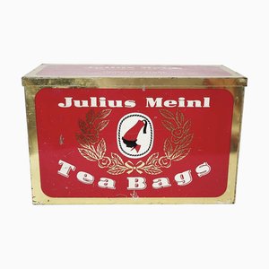 Scatola da tè Julius Meinl, anni '60