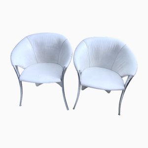 Set of Vintage Model Calla Armchairs by Gino Carollo for Draenert, 1990s