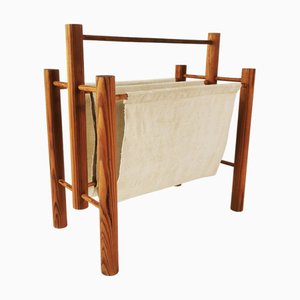 Mid-Century Newspaper Rack, Denmark, 1970s