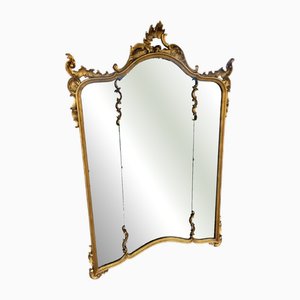 Louis XV Style Gilded Floor Mirror, 1950s
