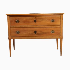 Antique Biedermeier Chest of Drawers in Walnut, 1815
