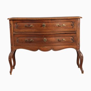 Antique Rococo Chest of Drawers in Oak, 1800