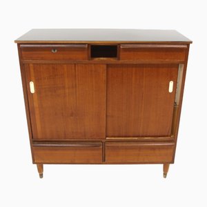 Handelstheke aus Mahagoni, 1950