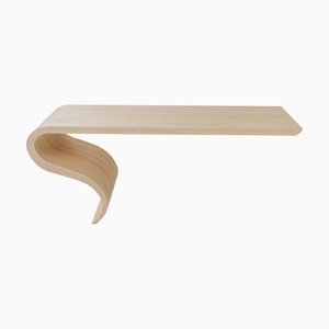 Enso Desk in Wood by Neal Aronowitz