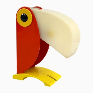 Toucan Table Lamp attributed to Timer Ferrari, 1960s