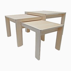 Nesting Tables by Afra & Tobia Scarpa for Cassina, 1998, Set of 3