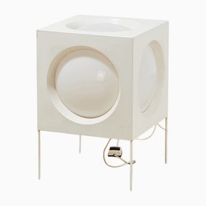 Lampada da terra Cube di Carl Moor per Bag Turgi, anni '60