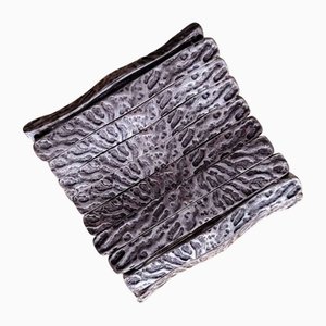 Brazalete brutalista grande, años 70