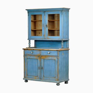 Antique Pine Kitchen Cupboard, 1900s
