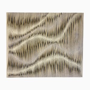 Yasmina Kijek, Écume, 2023, Mixed Media Textile Artwork