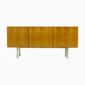 Mid-Century Minimalist Beech Sideboard 1970s