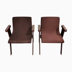 Mid-Century Sessel Set von Ettore Sottsass für Olivetti, 1970er