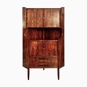 Danish Rosewood Corner Cabinet, 1960s