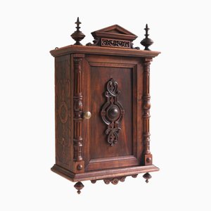 Mueble de pared francés antiguo renacentista, 1880