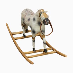 Cavallo a dondolo Mid-Century, anni '60, Cecoslovacchia