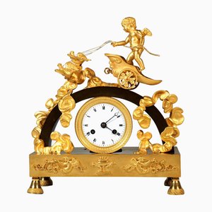 French Museum Ormolu Mantle Clock, Paris, 1820