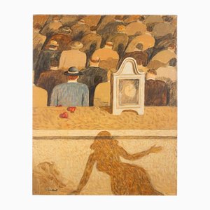 Alberto Gallerati, Leave Your Heart in It, 1980s, Oil Painting