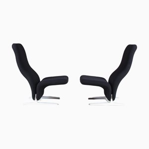 Silla Concorde de Pierre Paulin para Artifort, Países Bajos, años 70