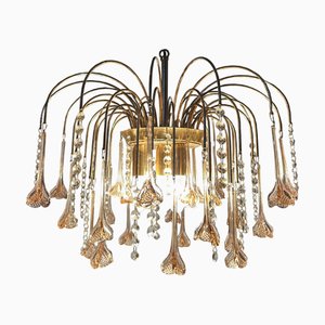 Vintage Murano Chandelier, 1980s