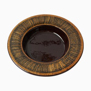 Keramik Teller von Gabriel, Schweden, 1960