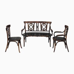 Wohnzimmer Set von Baumann, 1900er, 3er Set