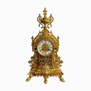 Orologio da camino antico vittoriano, 1880