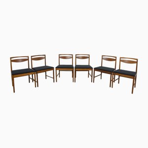 Mid-Century Teak Model 9513 Dining Chairs by Tom Robertson for McIntosh, United Knigdom, 1970s, Set of 6