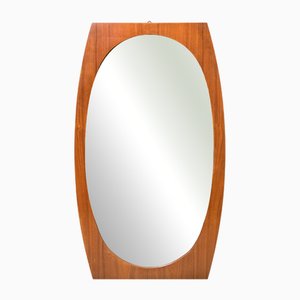 Vintage Oval Mirror, 1960s