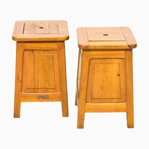 Italian Bedside Tables, 1960s, Set of 2