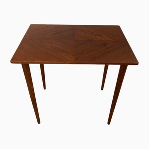 Teak Beistelltisch oder Pflanzentisch, 1960er