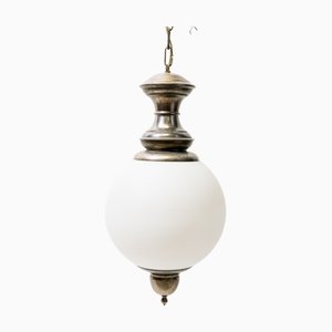 LS1 Lamp with Clear Glass Sphere attributed to Luigi Caccia Dominioni for Azucena, 1960s