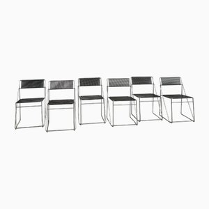 Nuova X-Line Chairs by Niels Jørgen Haugesen, 1977, Set of 6