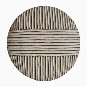 Runder Vintage Zulu Schild, 1990er