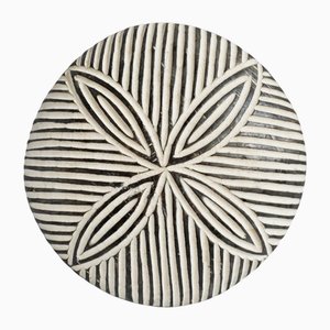 Vintage Blumen Zulu Schild, 1990er