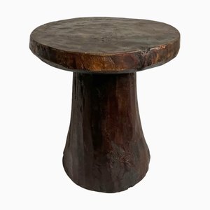 Vintage Kuba Tribe Stool, 1970s