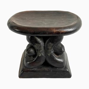 Vintage Bamileke Oval Stool, 1960s