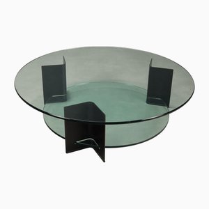 Glass Coffee Table, 1970s-1980s