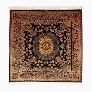 Handgeknüpfter Qom Teppich aus Seide