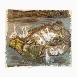 Dondi Schwartz, Ponte Romano, Rieti, 2025, Oil on Canvas