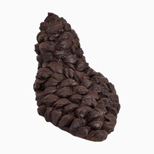 Textured Triangle Ceramic Sculpture