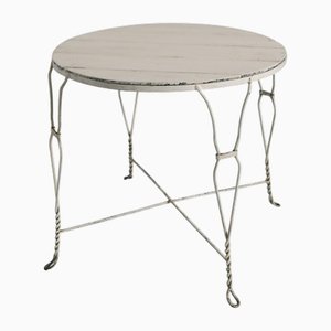 Wrought Iron Dining Table, 1920s