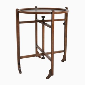 Oak Travel Game Table, 1910s