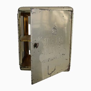 Vintage Vitrine aus Metall von Jacobs Kaffee, 1950er
