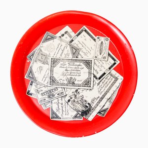 Bandeja de Piero Fornasetti, años 60