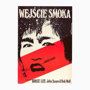 Enter the Dragon Movie Poster, Poland, 1981