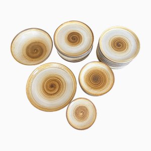 Dinnerware Set from Longchamp, 1970s, Set of 42