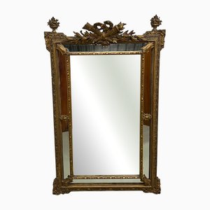 Grand Miroir à Fronton Antique