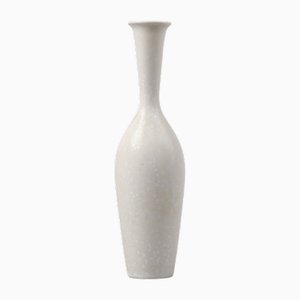 Arx Vase in White Eggshell Glazed Ceramic by Gunnar Nylund for Rörstrand, 1950s