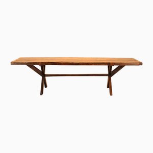 Large George III Oak Tavern Table, 1810s