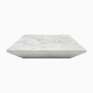 Large Carara Marble Catchall, 1980s